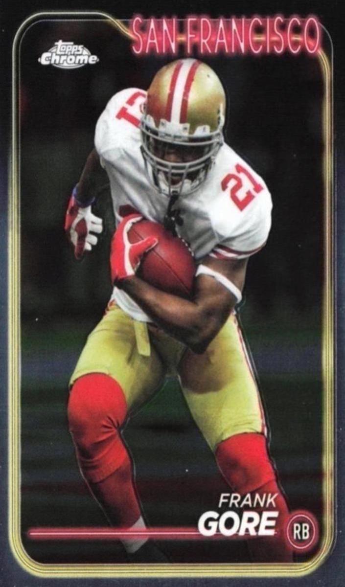 2024 Topps Chrome Football Frank Gore #179