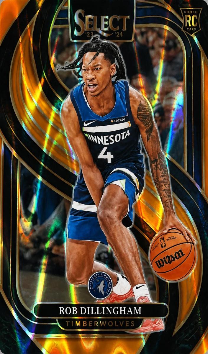 2024 Panini Select Basketball Orange Rob Dillingham #187