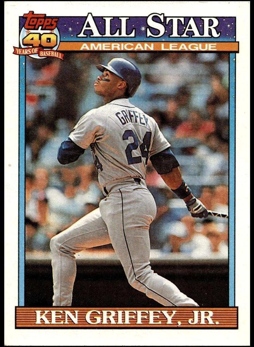 1991 Topps Baseball Ken Griffey Jr. #392 PSA 10