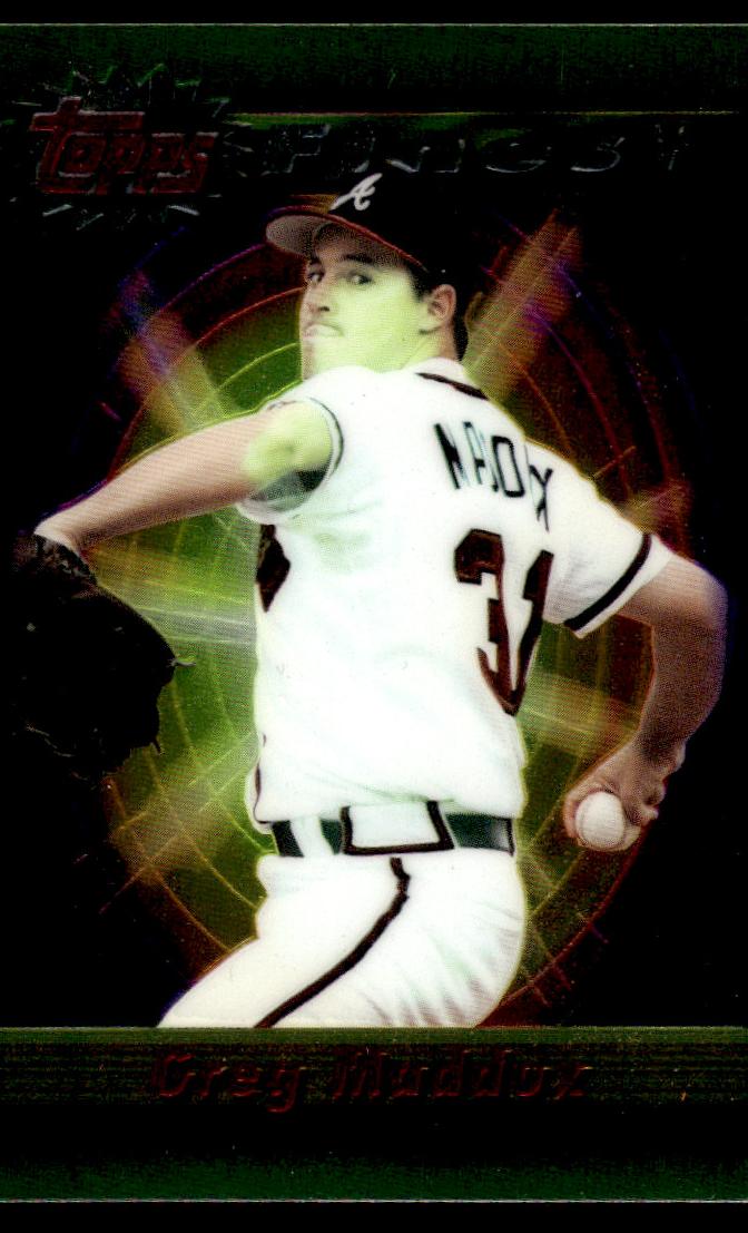 1994 Topps Finest Baseball Greg Maddux #209 PSA 9