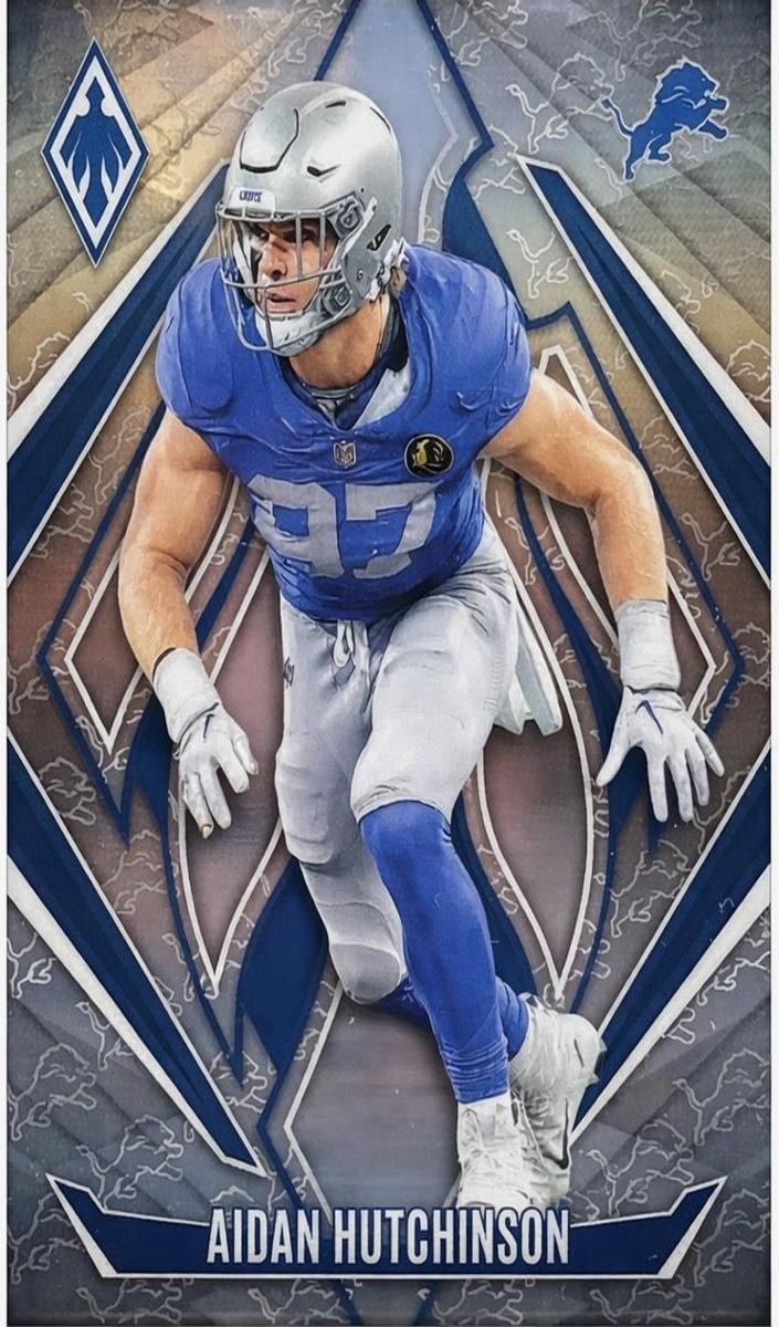 2024 Panini Phoenix Football Team Logos Aidan Hutchinson #4