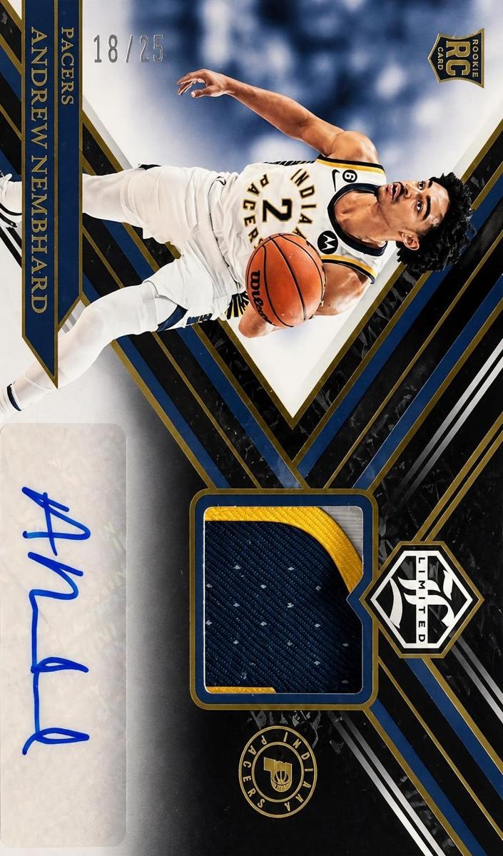 2022 Panini Chronicles Basketball Andrew Nembhard #LRJ-ANE