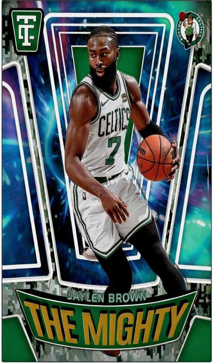 2024 Panini Totally Certified Basketball Mirror Platinum Camo Jaylen Brown #4