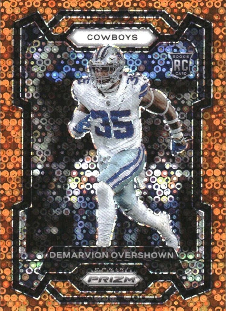 2023 Panini Prizm Football Disco Demarvion Overshown #323 PSA 10