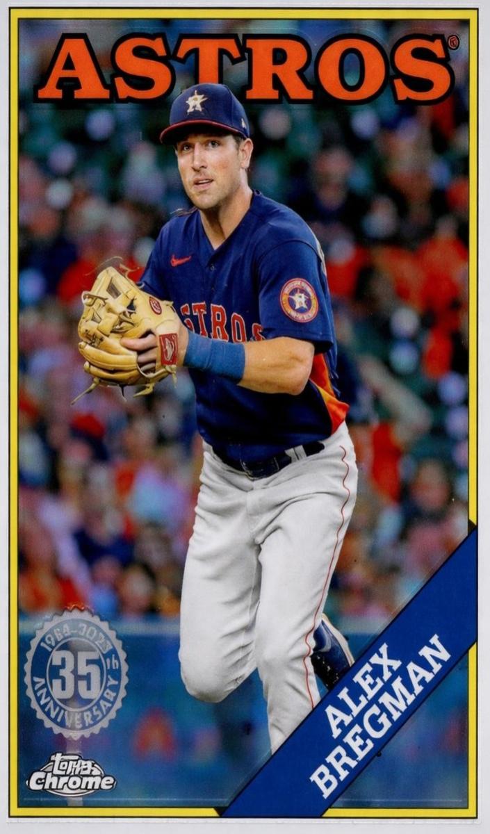 2023 Topps Chrome Baseball Alex Bregman #88BC-7 PSA 9