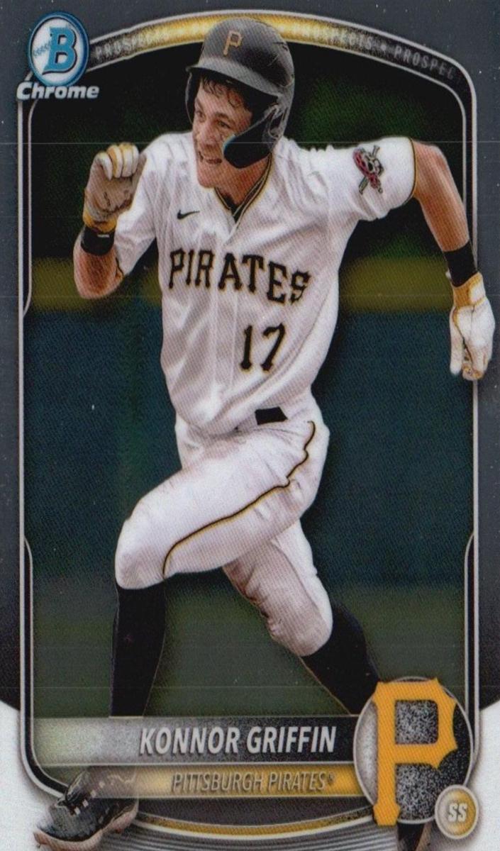 2025 Bowman Chrome Prospects Baseball Konnor Griffin #BCP-86 PSA 9
