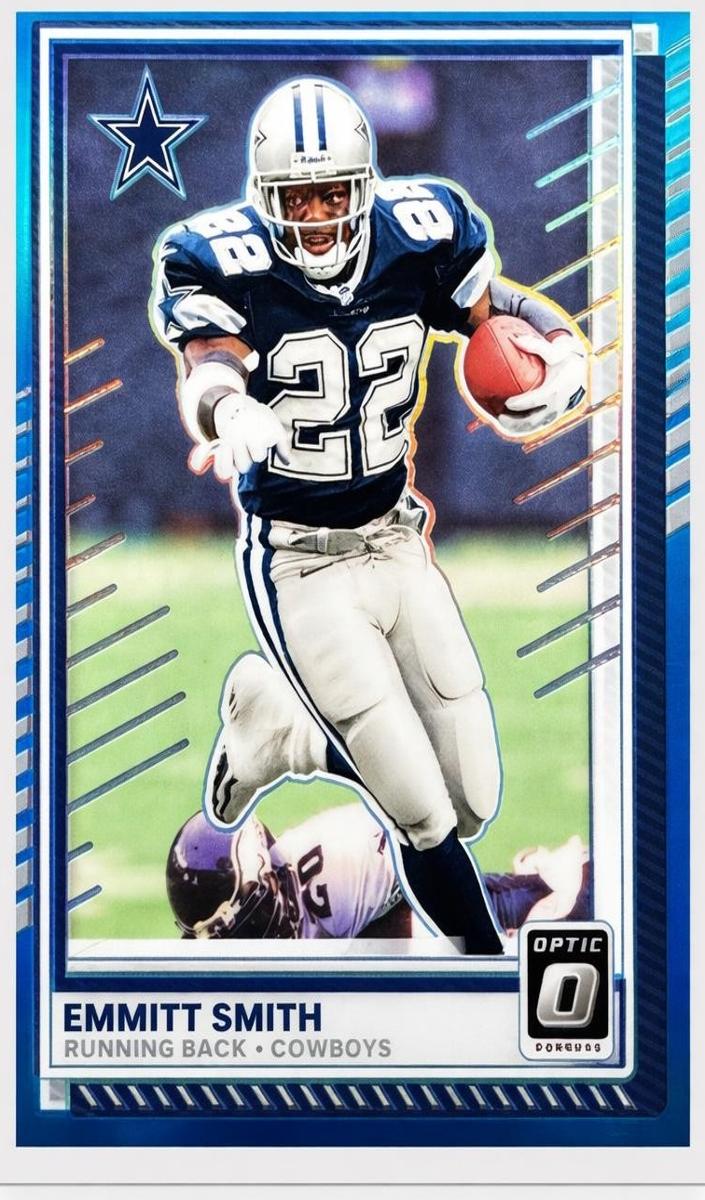 2025 Donruss Optic Football Aqua Emmitt Smith #5