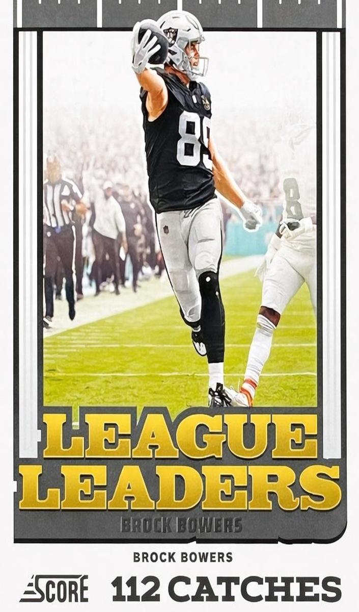 2025 Panini Score Football Brock Bowers #12
