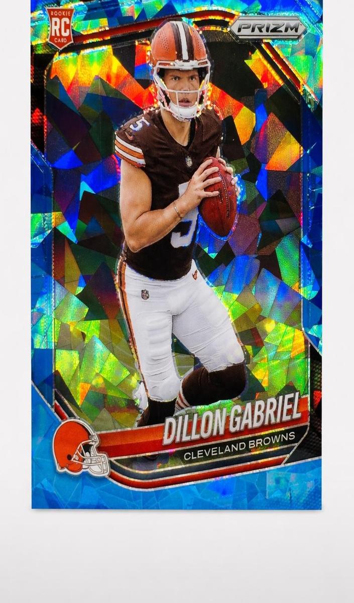2025 Panini Prizm Football Blue Ice Dillon Gabriel #372