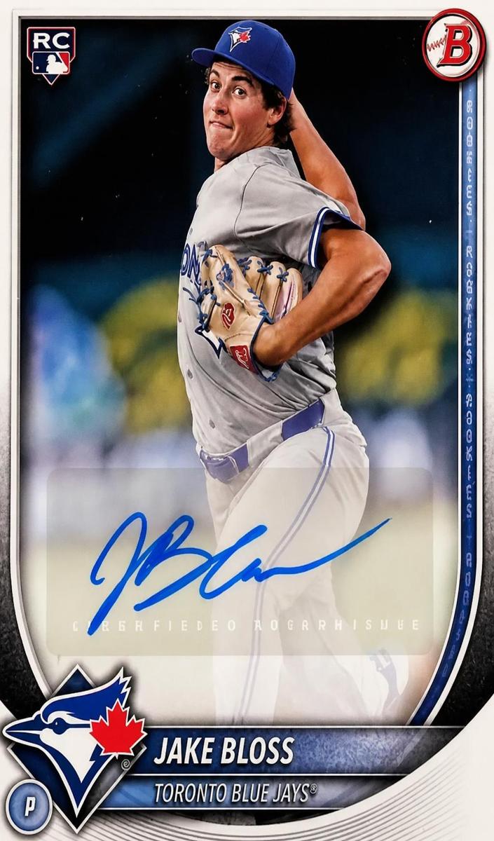 2025 Bowman Baseball Jake Bloss #PRV-JB