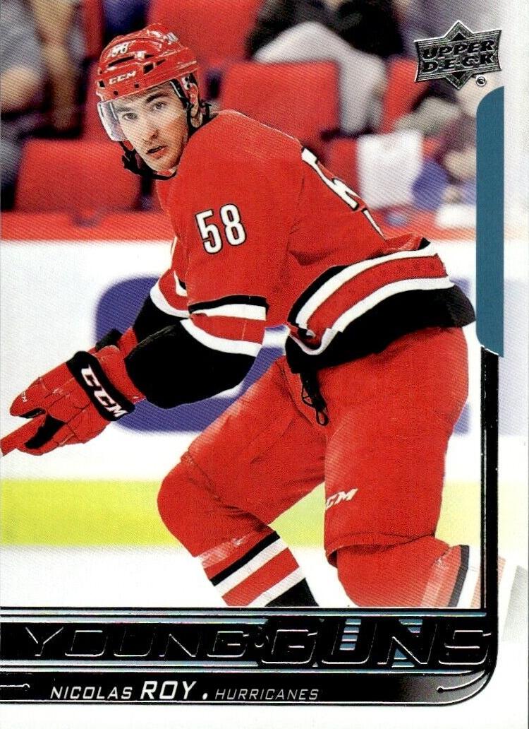 2018 Upper Deck Hockey Nicolas Roy #476 PSA 10