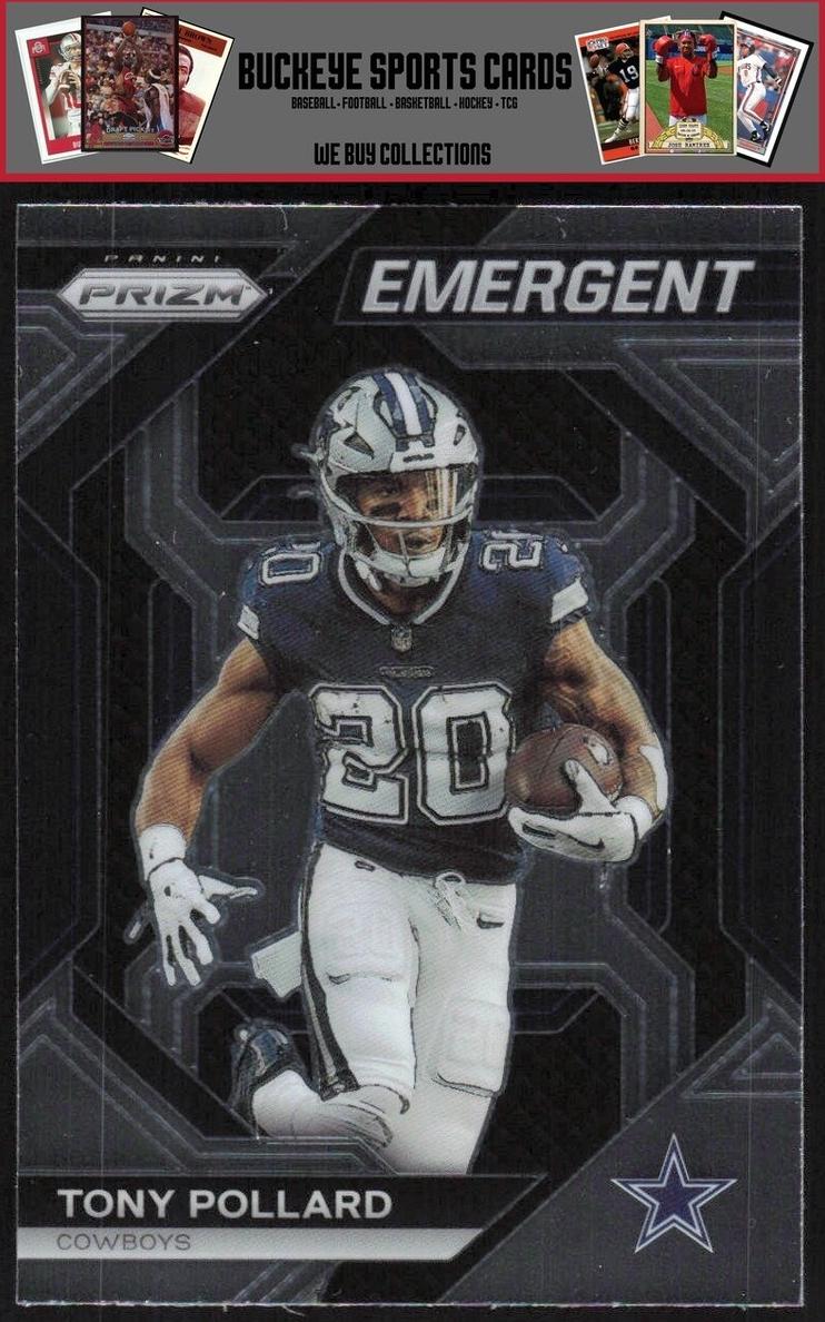 2023 Panini Prizm Football Tony Pollard #H-15
