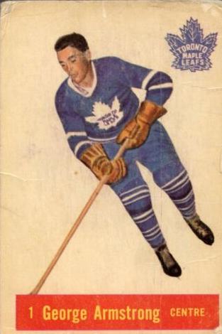 1957 Parkhurst Hockey George Armstrong #1