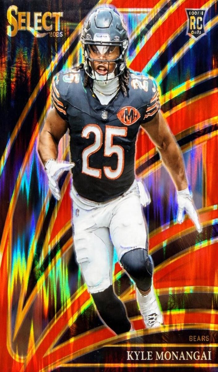 2025 Panini Select Football Tri-Color Kyle Monangai #274