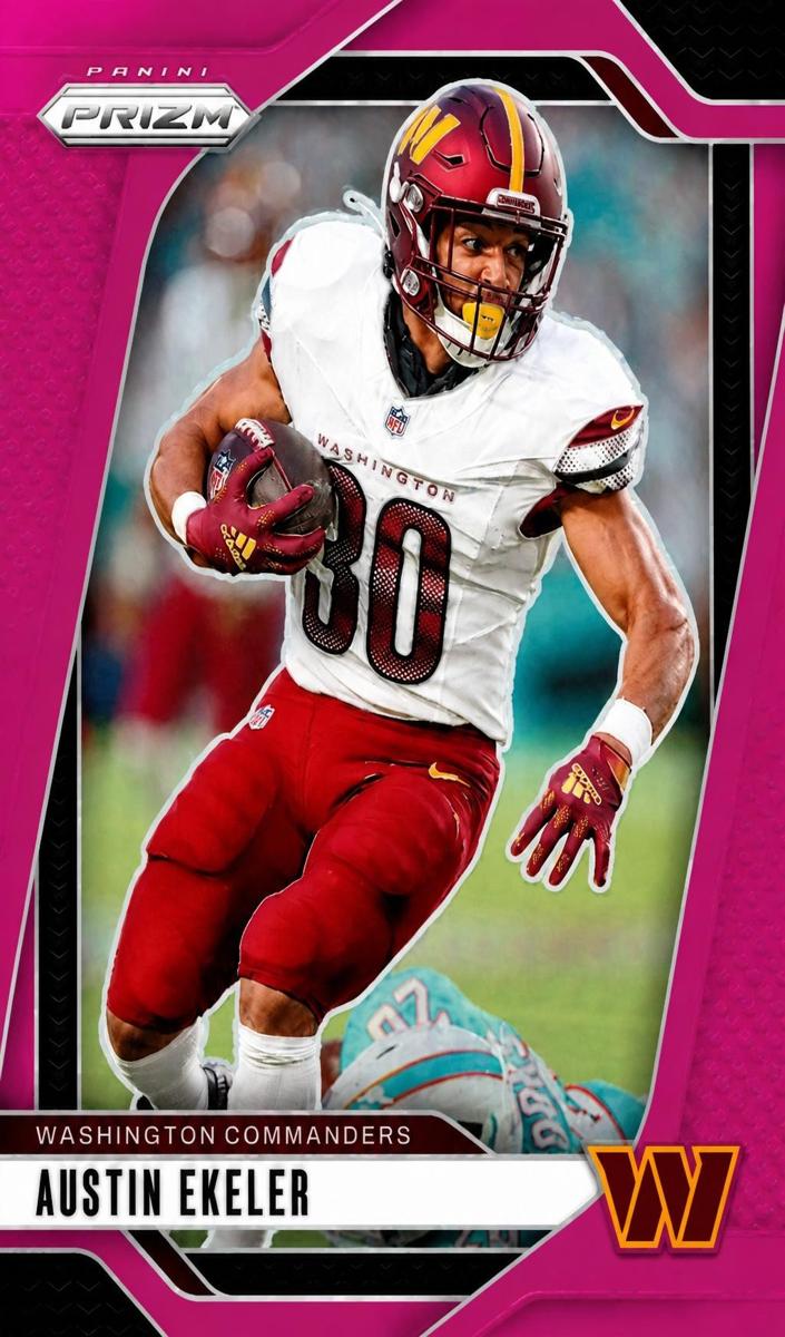 2024 Panini Prizm Football Pink Austin Ekeler #287