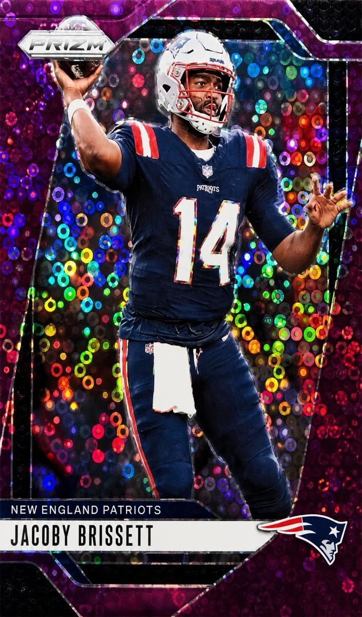 2024 Panini Prizm Football No Huddle Purple Jacoby Brissett #194