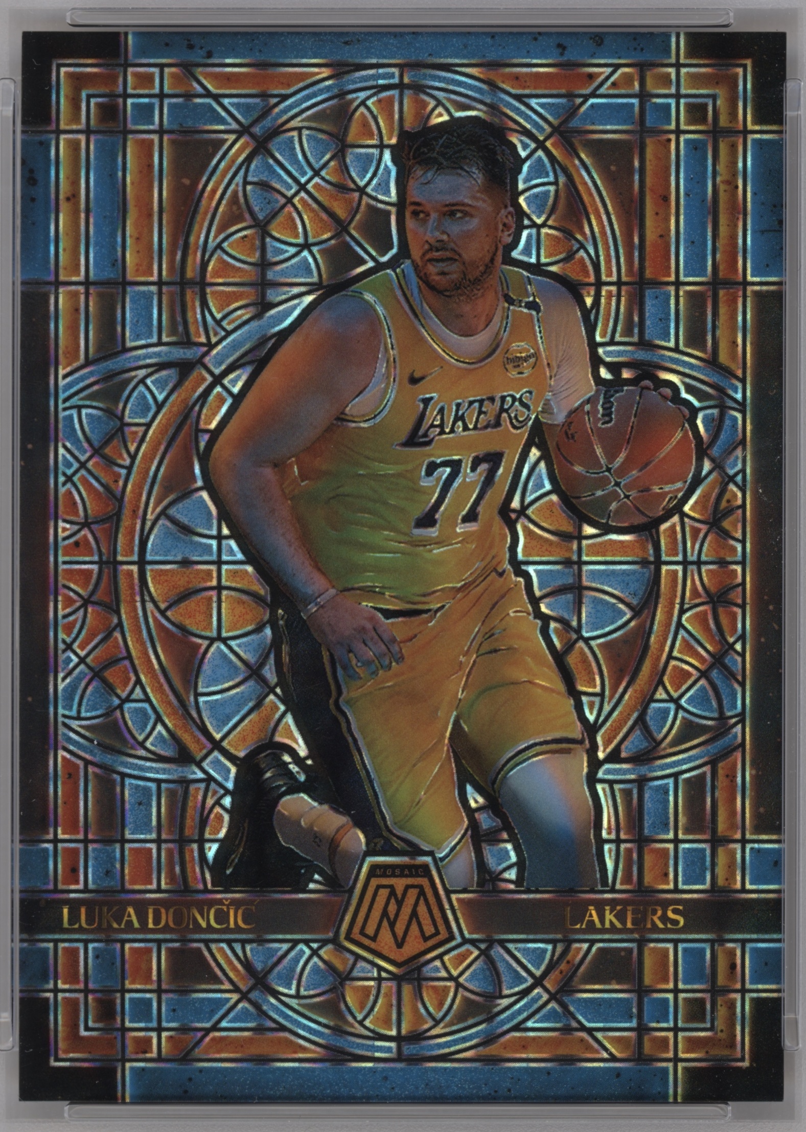 2024 Panini Mosaic Basketball Luka Doncic #13 PSA 9