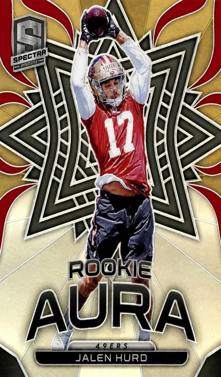 2019 Panini Spectra Football Jalen Hurd #RA-29