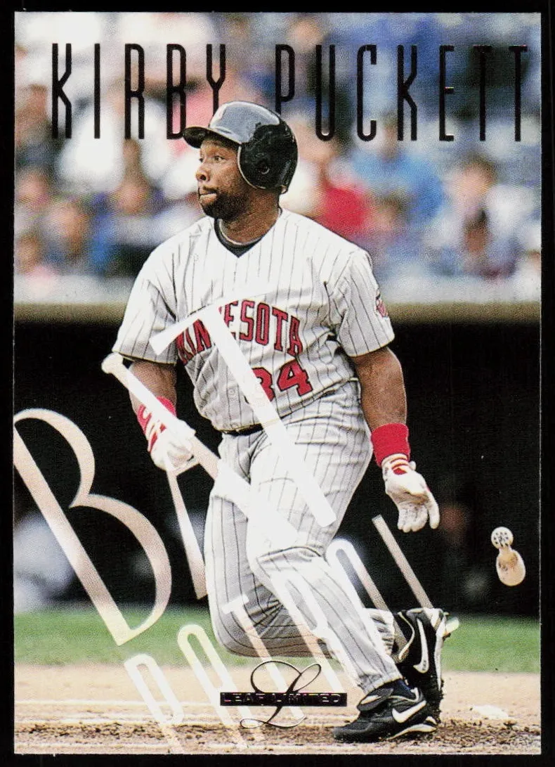 1995 Leaf Limited Baseball Kirby Puckett #16