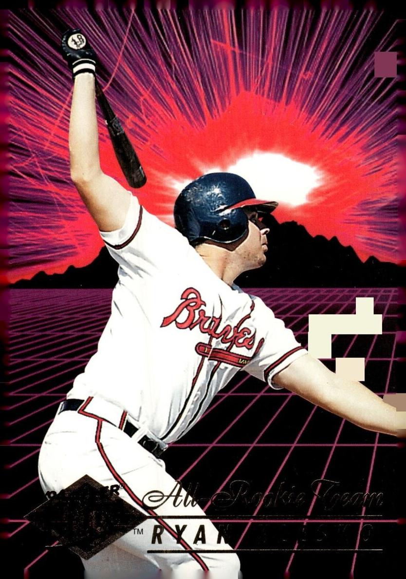 1994 Fleer Ultra Baseball Ryan Klesko #5