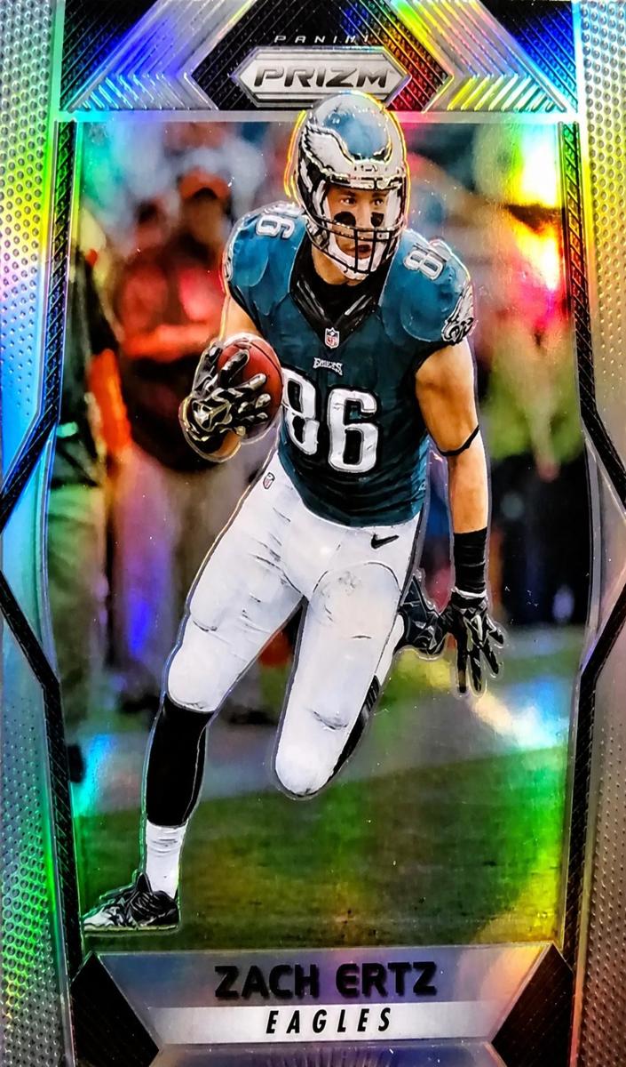 2017 Panini Prizm Football Silver Prizm Zach Ertz #27