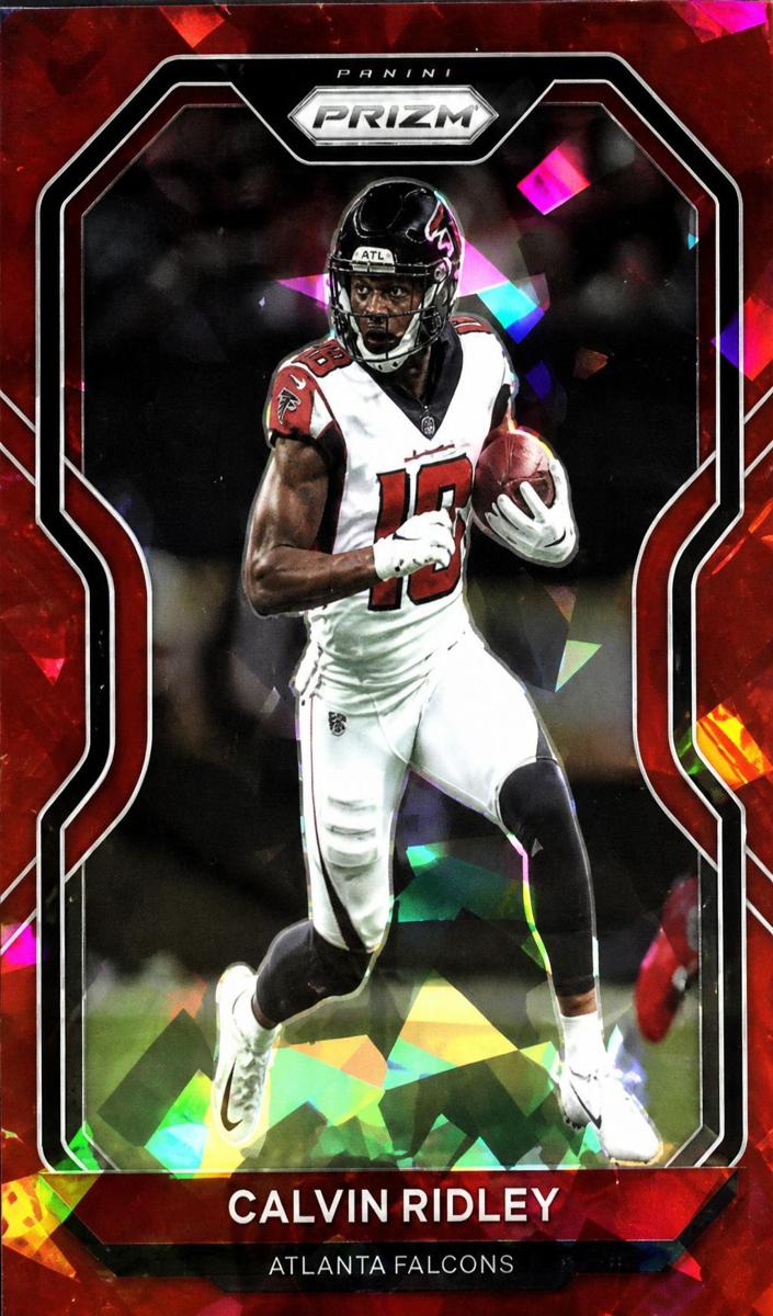 2020 Panini Prizm Football Red Ice Prizm Julio Jones #225