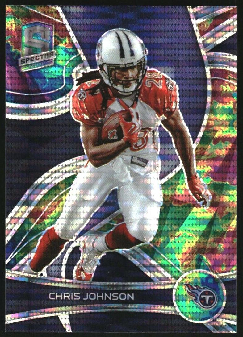 2022 Panini Spectra Football Celestial Chris Johnson #115