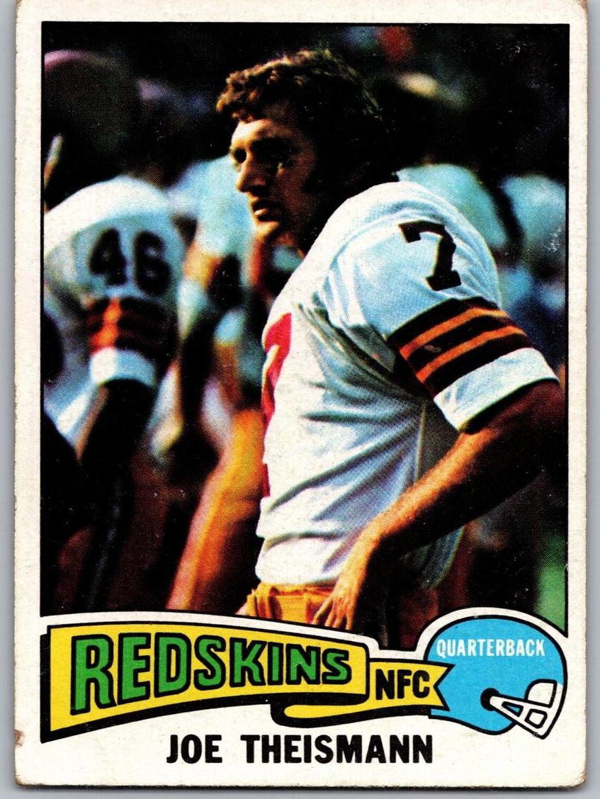 1975 Topps Football Joe Theismann #416 PSA 8.5