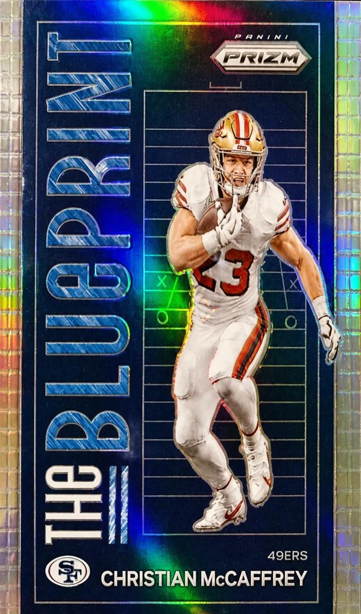 2023 Panini Prizm Football Christian McCaffrey #BP-6