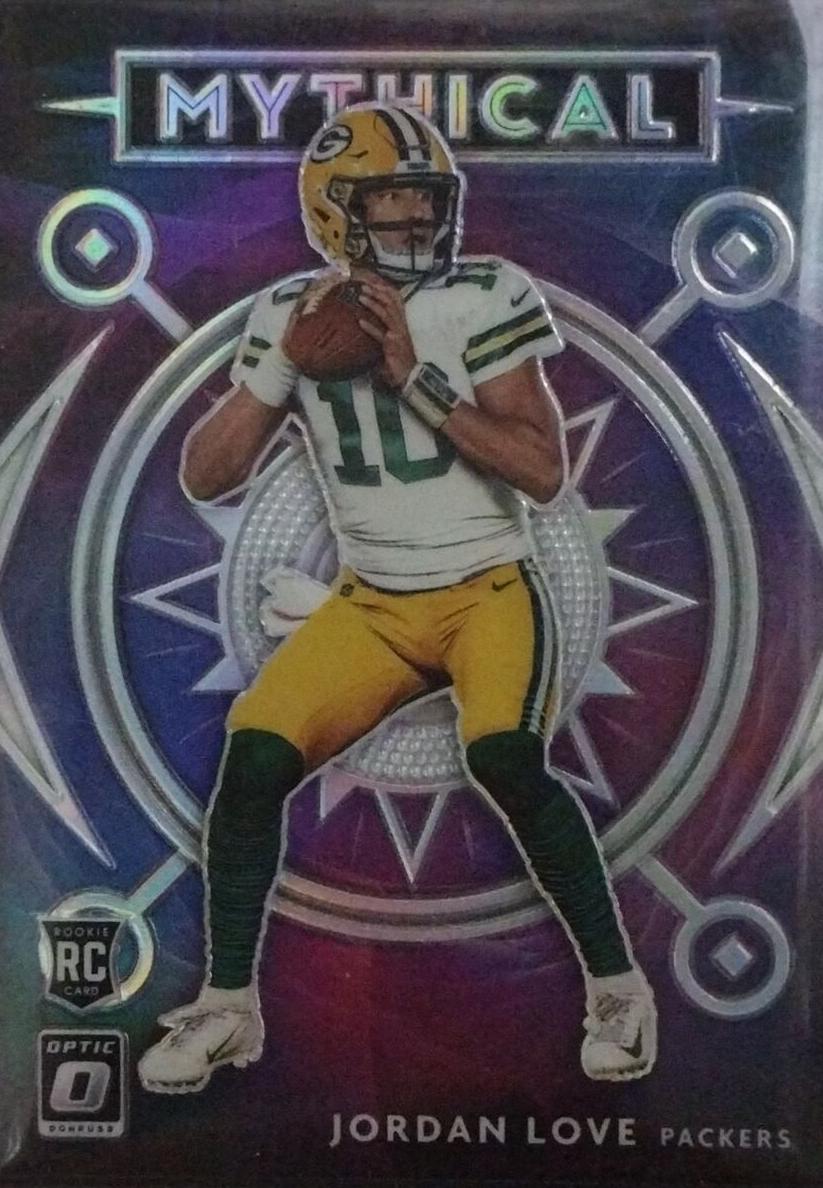 2020 Donruss Optic Football Jordan Love #MY-14 PSA 9