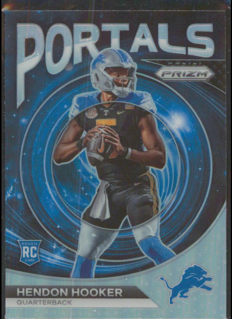 2023 Panini Prizm Football Silver Hendon Hooker #PO-2 PSA 10