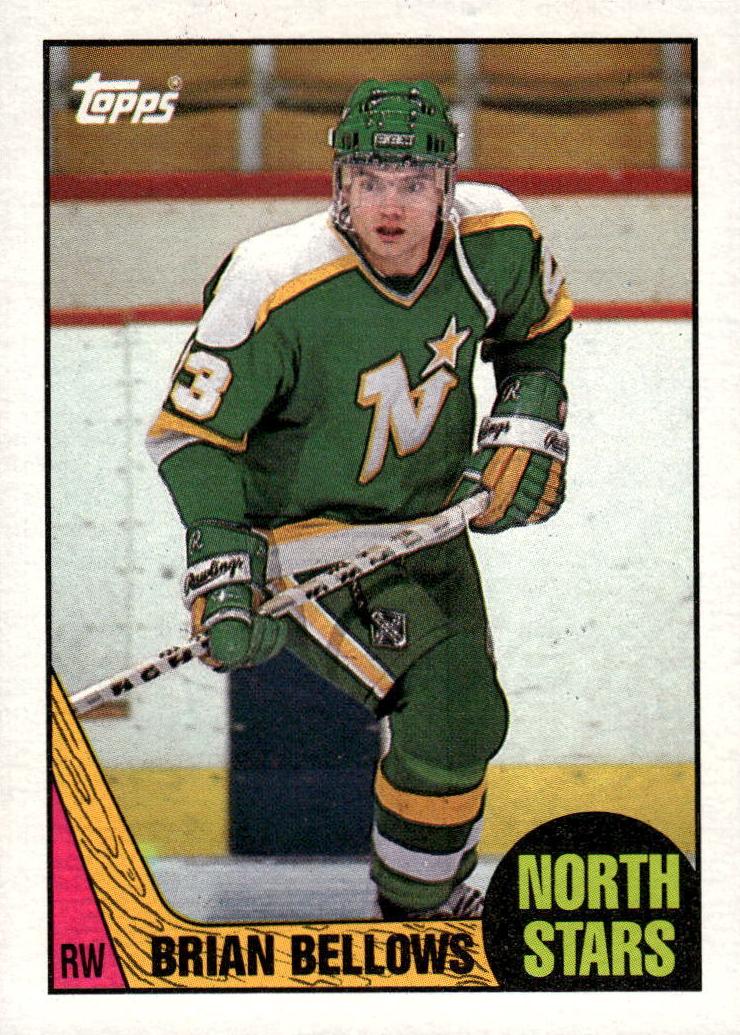 1987 Topps Hockey Brian Bellows #94 PSA 8.5