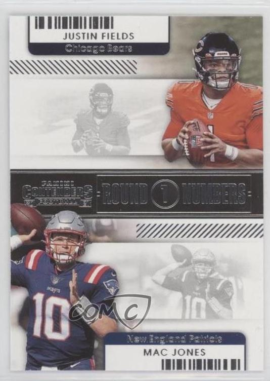 2021 Panini Contenders Football Mac Jones #RN-JFI PSA 9