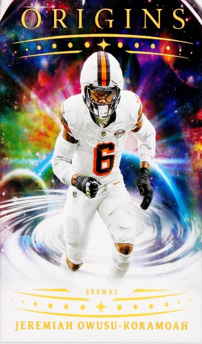 2025 Panini Origins Football Jeremiah Owusu-Koramoah #24