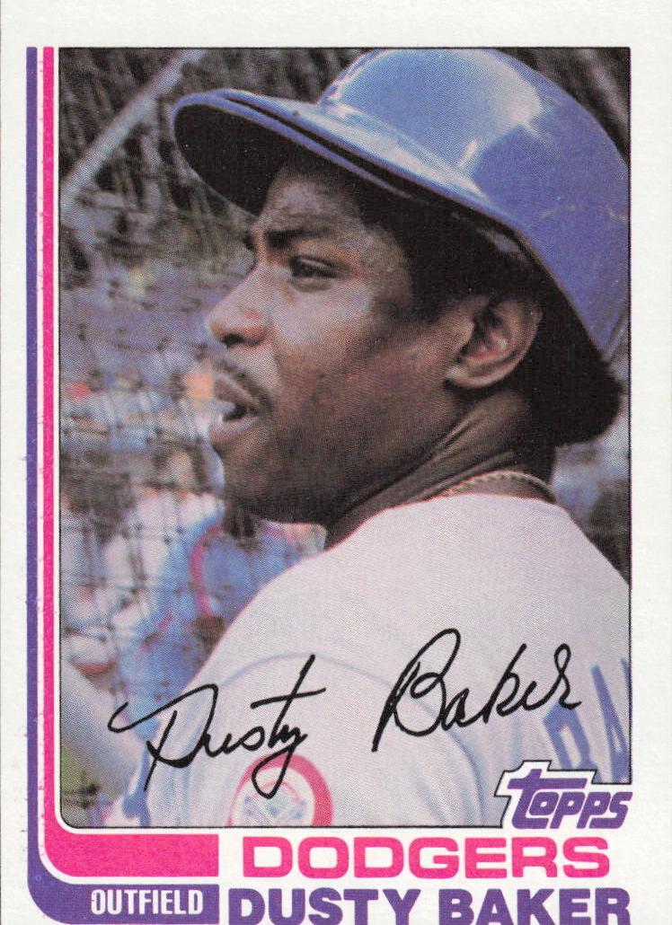 1982 Topps Baseball Dusty Baker #375 PSA 9