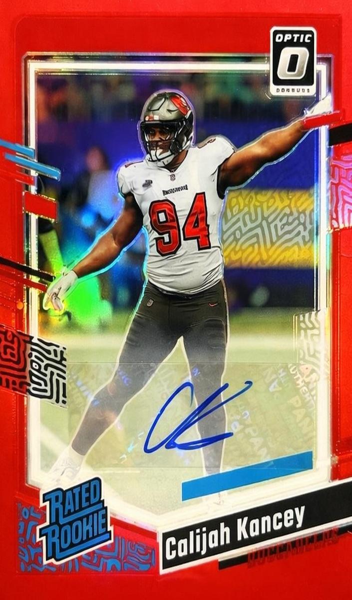 2023 Donruss Optic Football Red Calijah Kancey #295