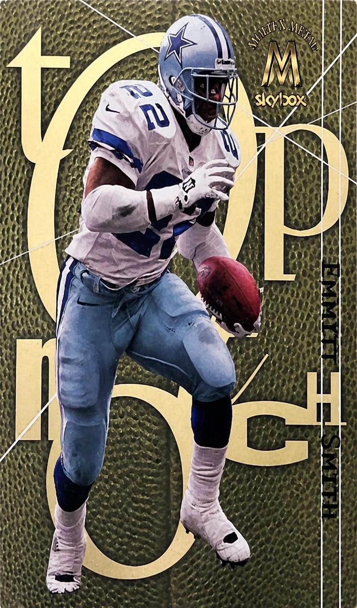1999 Skybox Molten Metal Football Gold Emmitt Smith #4TN