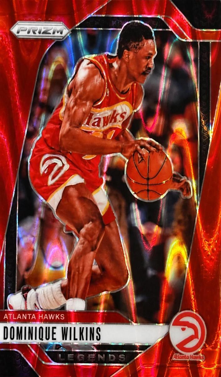 2024 Panini Prizm Basketball Red Seismic Dominique Wilkins #282