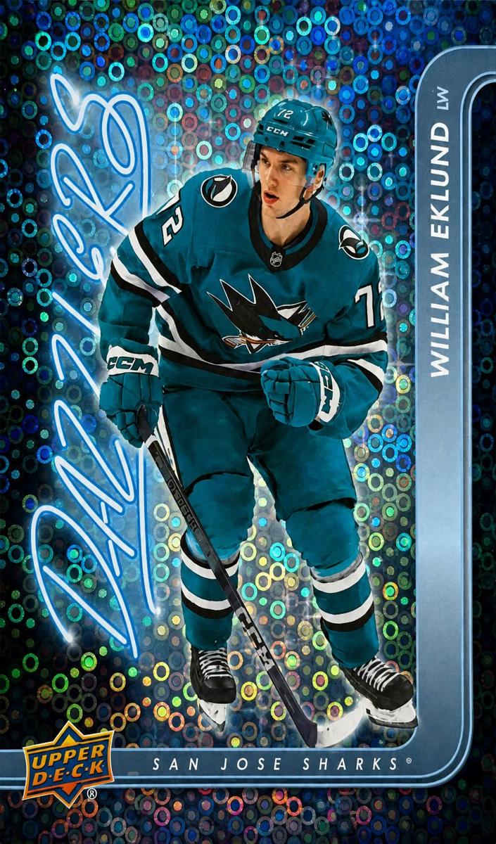 2024 Upper Deck Hockey Blue William Eklund #DZ-4