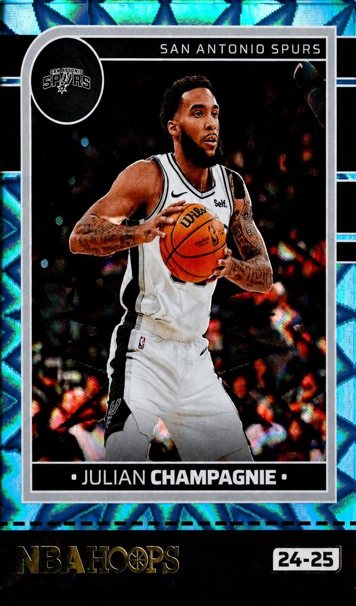 2024 Panini Hoops Basketball Teal Explosion Julian Champagnie #218