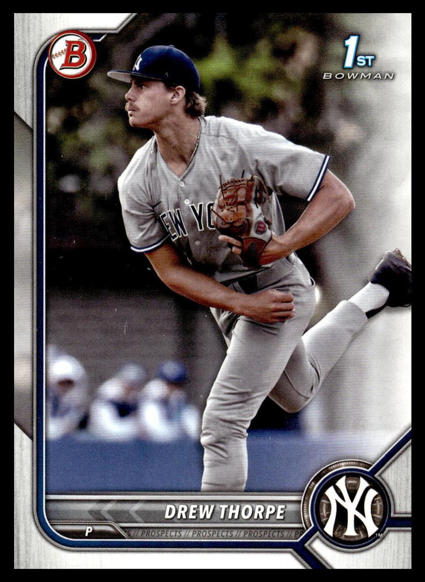 2022 Bowman Draft Baseball Drew Thorpe #BD-25 PSA 10