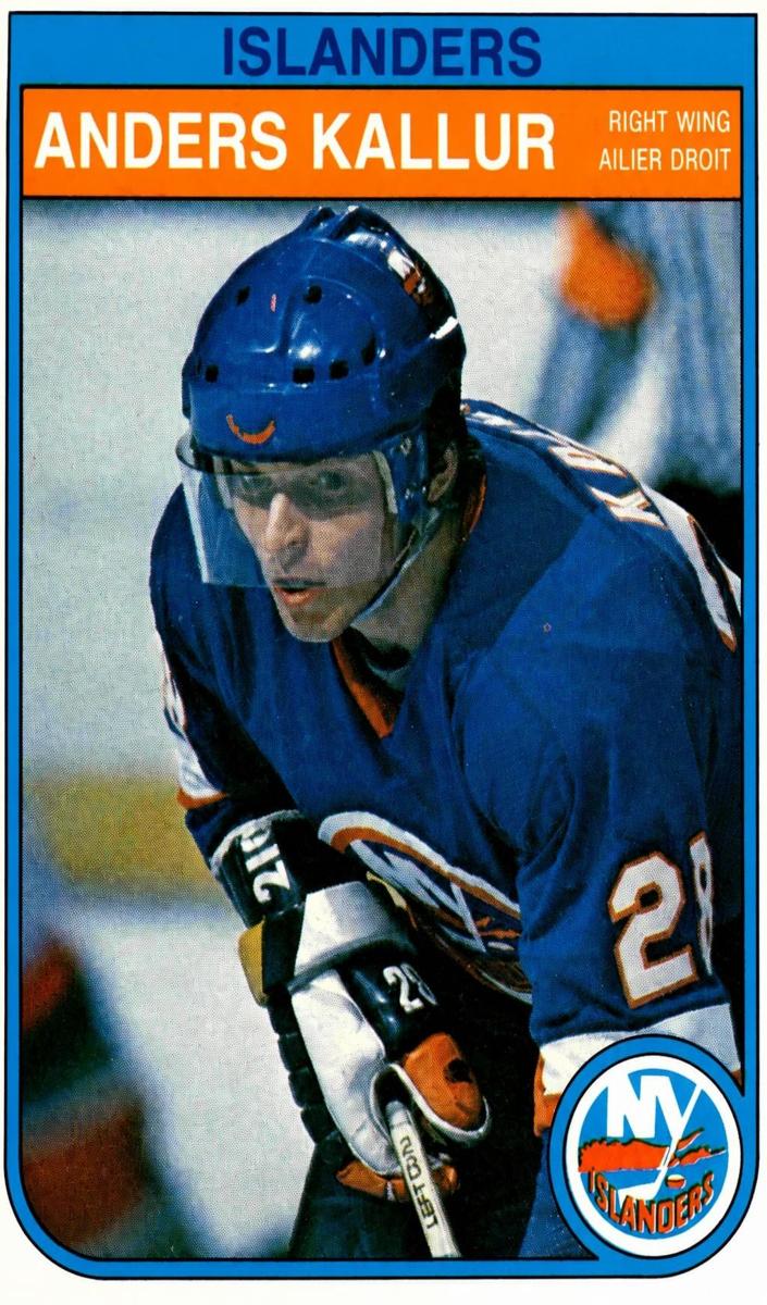 1982 O-Pee-Chee Hockey Anders Kallur #203 PSA 10