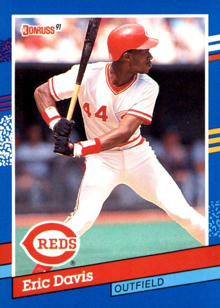 1991 Donruss Baseball Eric Davis #84