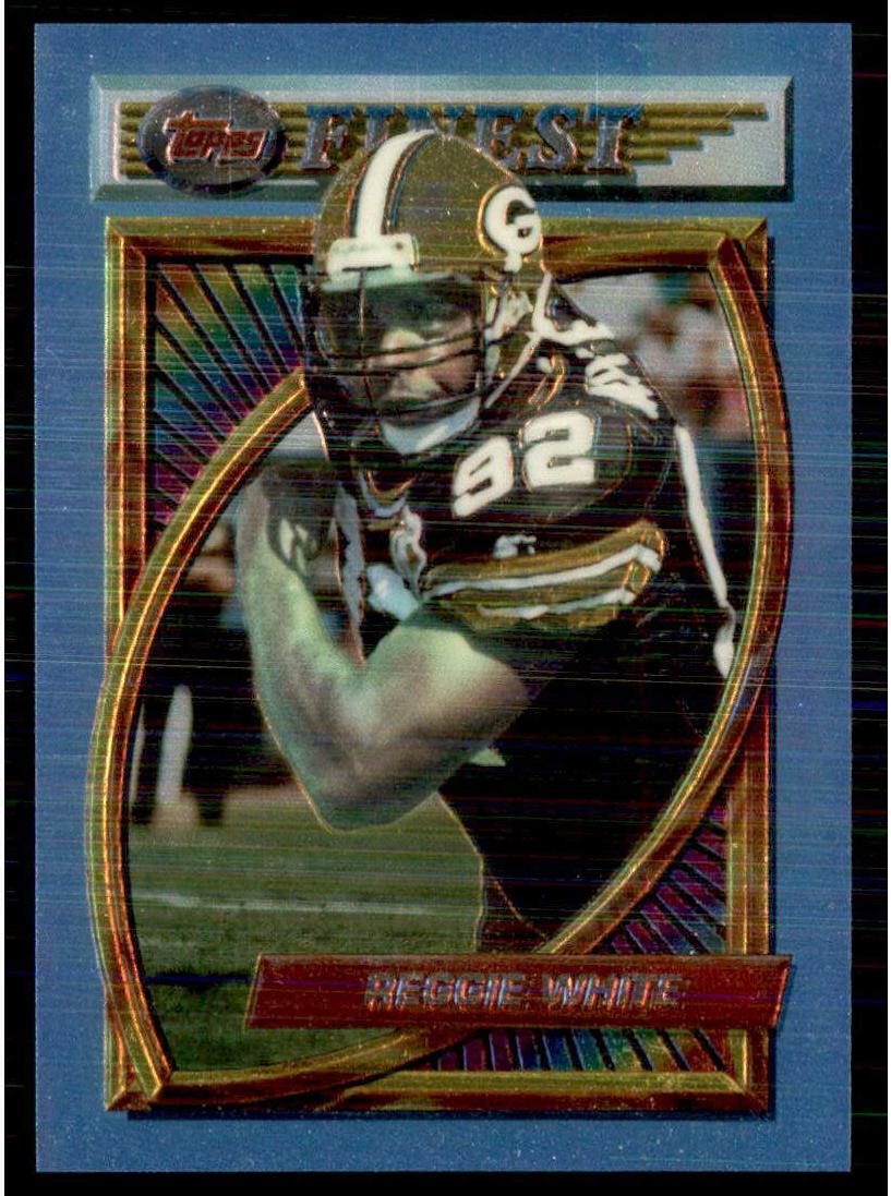 1994 Topps Finest Football Reggie White #92 PSA 9