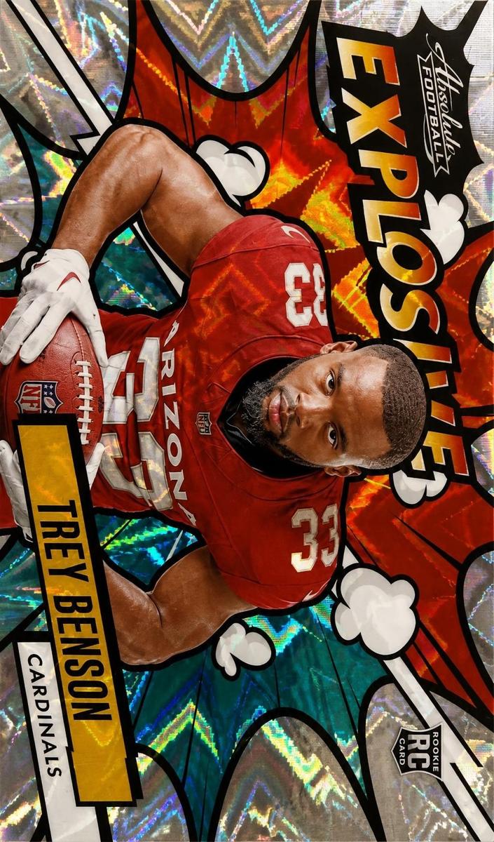2024 Panini Absolute Football Trey Benson #EX-TBN PSA 10