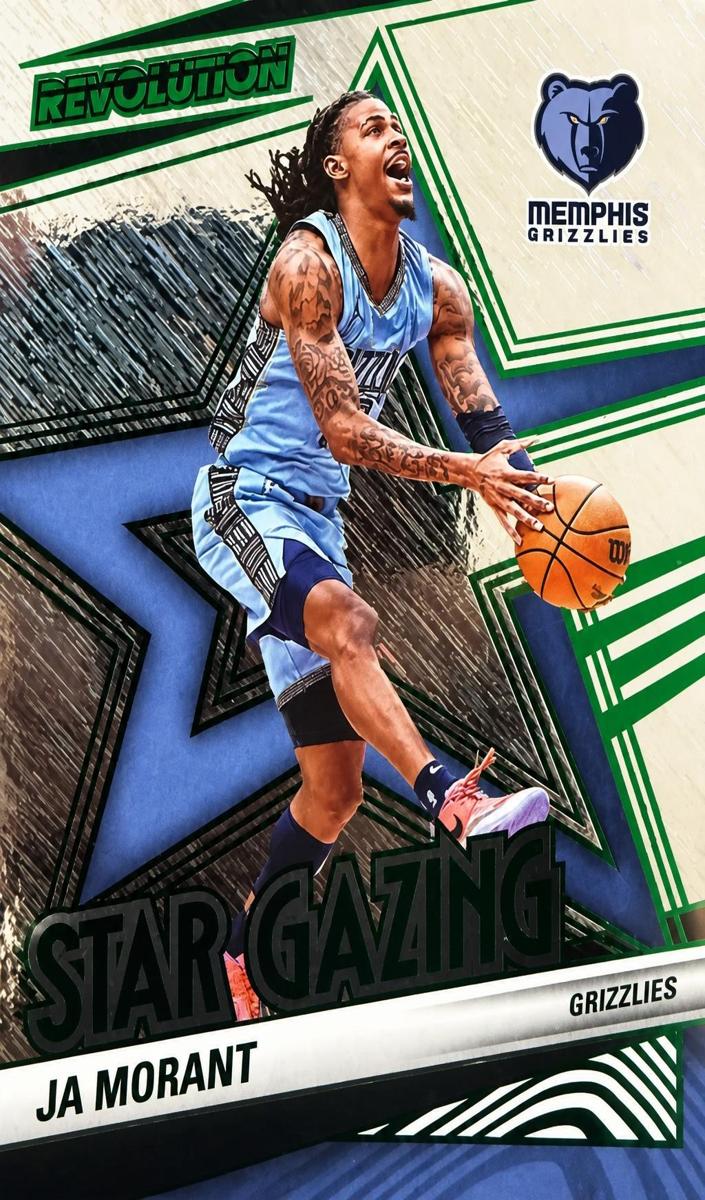 2024 Panini Revolution Basketball Green Storm Ja Morant #2