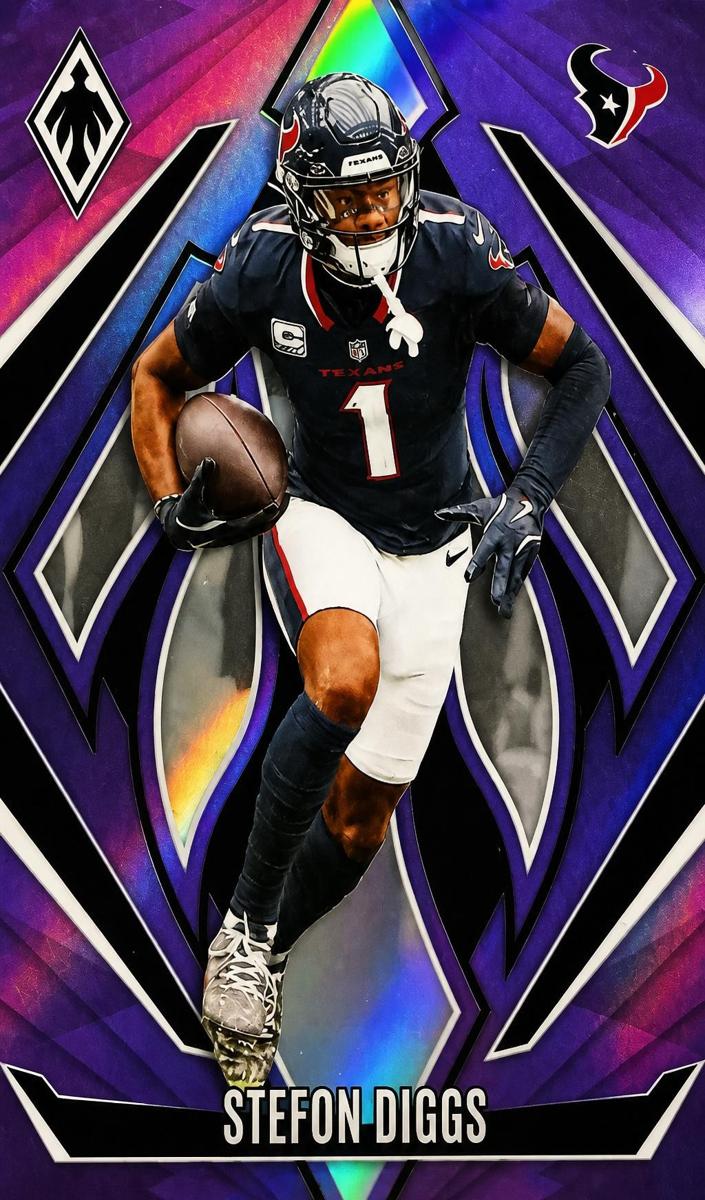 2024 Panini Phoenix Football Purple Stefon Diggs #129