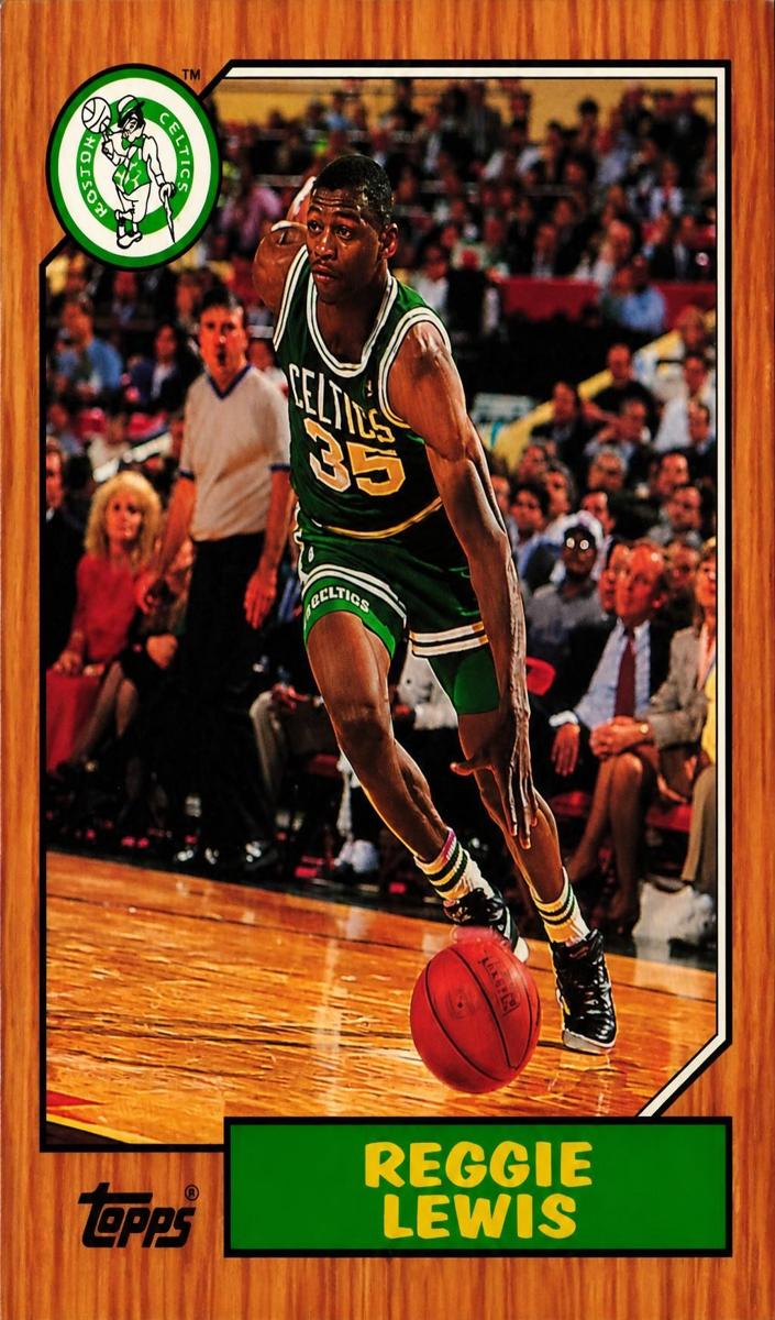 1992 Topps Archives Basketball Reggie Lewis #94 PSA 10