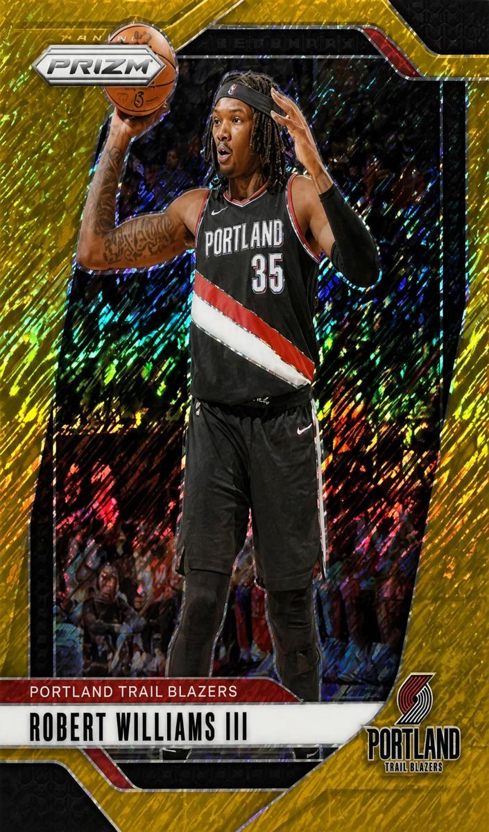2024 Panini Prizm Basketball Gold Shimmer FOTL Robert Williams III #126