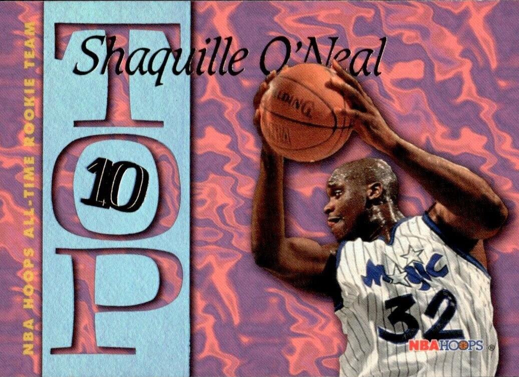 1995 Hoops Basketball Shaquille O'Neal #AR1 PSA 10